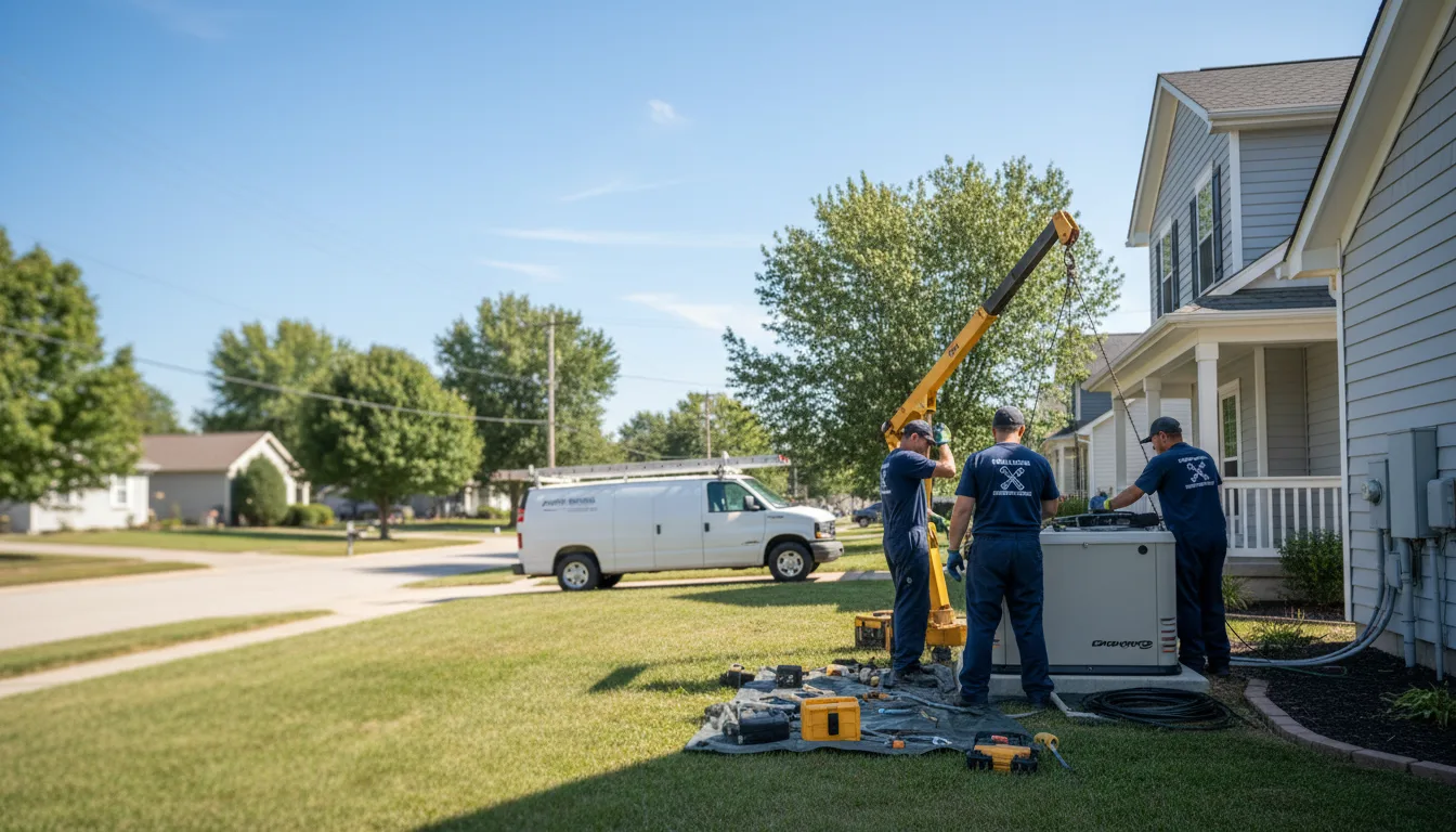 Generator Installation in Benavides, TX near me